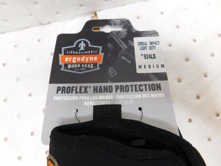 Ergodyne Size M (8) Air Mesh Dorsal Impact-Reducing Work Gloves QTY 617053