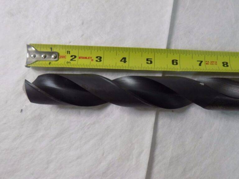 Brown & Sharpe Taper Length Twist Drill 1-15/64" x 7" 2FL HSS 300-D