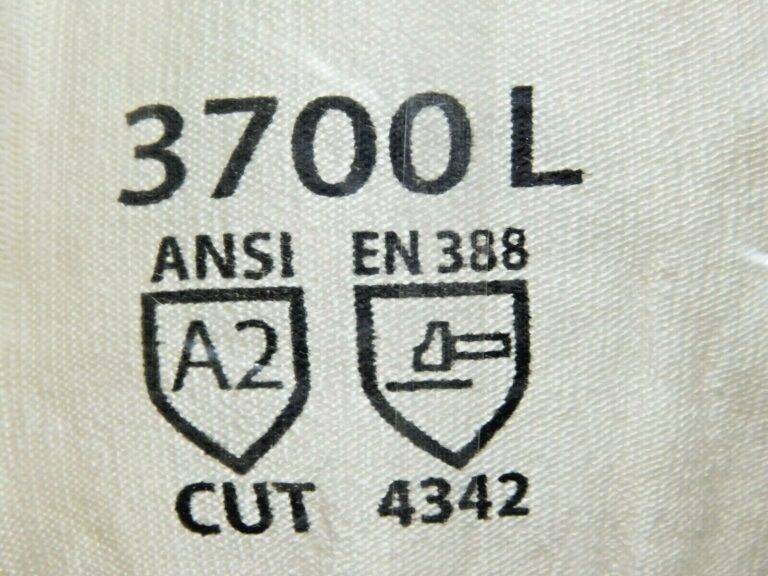 12 PAIRS Cordova Cut & Puncture Resistant Gloves White Size Large 3700L