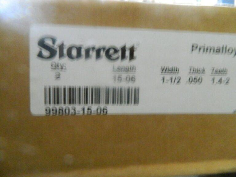Starrett Welded Band Saw Blade 1.4 to 2.0 TPI 15' 6"x1-1/2"x0.05" Qty 2 00093
