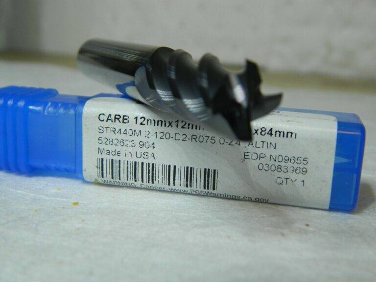 Niagara Cutter SC Sq End Mill 12mm 24mm LOC 12mm Shk Dia 84mm OAL 4 FL 03083969