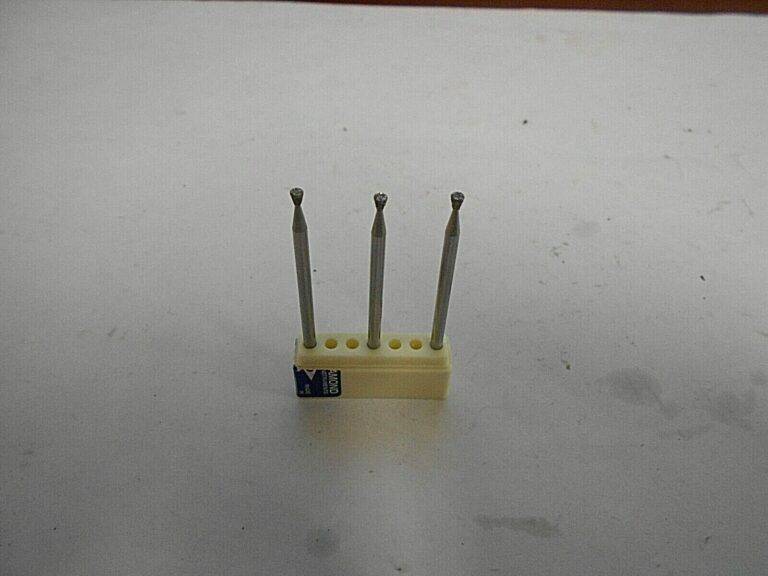 Horico Diamond Instruments H010-021 2.35mm Inverted Cone Diamond Bur Qty. 3