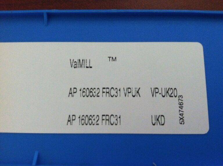 Valenite Indexable Carbide Milling Inserts AP160632FRC31 VPUK20 Qty. 10