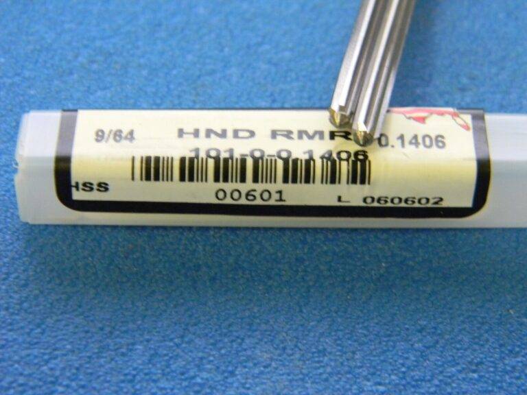 APT Hand Reamers 9/64" x 3-1/4" HSS Straight Flute Qty. 2 #101-0-0.1406