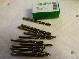Precision 11/64" 135° Spiral Flute Cobalt Screw Machine Drill Bit QTY 12 040311