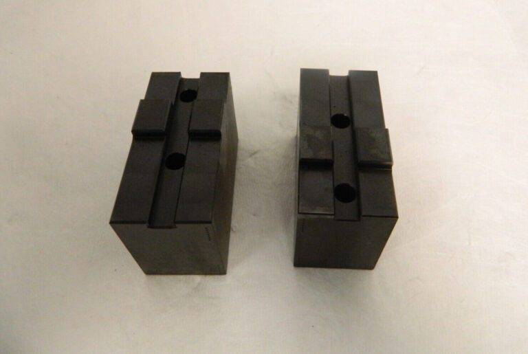Schunk 8″ Max Cap Tongue & Groove Interface Square Soft Lathe Chuck INCOMPLETE