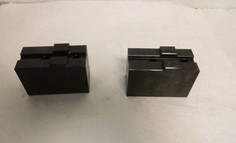 Schunk 8″ Max Cap Tongue & Groove Interface Square Soft Lathe Chuck INCOMPLETE