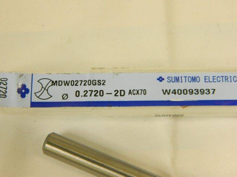 SUMITOMO SC Screw Machine Length Drill Bit: 0.1063″ Dia, 135 ° 5UHY008
