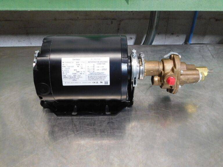 Pentair Close Coupled Carbonator Gear Pump 3/8" Port 1/2 HP GCBN33V PARTS/REPAIR