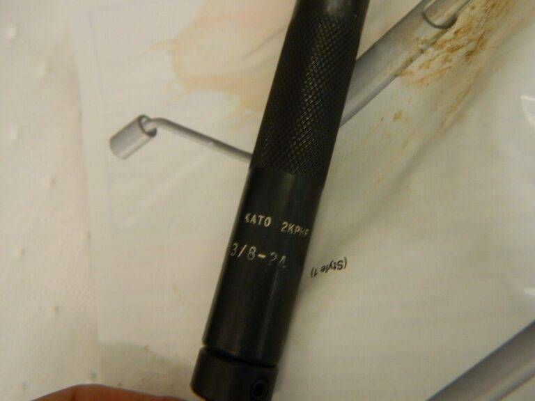 Kato Thread Insert Hand Installation 3/8-24, Crank Style & Type II Prewinder