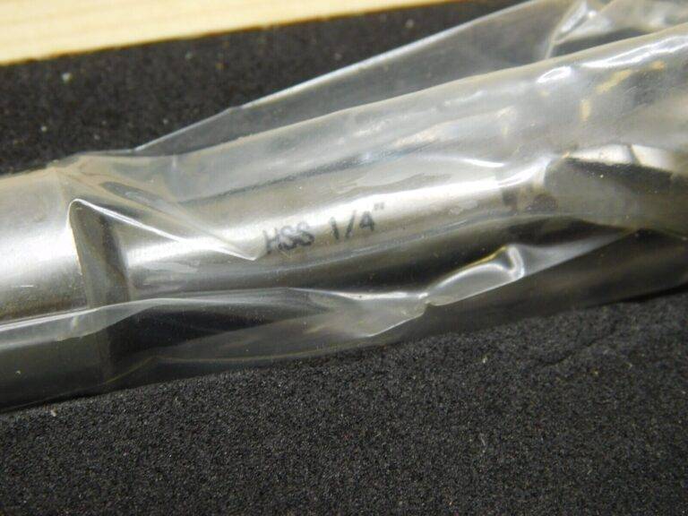 4 Piece Solid Pilot Counterbore Set HSS 1/4" to 1/2" 3FL 381-9044
