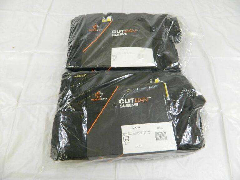 Superior Glove Cutban Sleeve, Tubular Knit, Double Layer, 9" Qty 24 Pairs KPW9