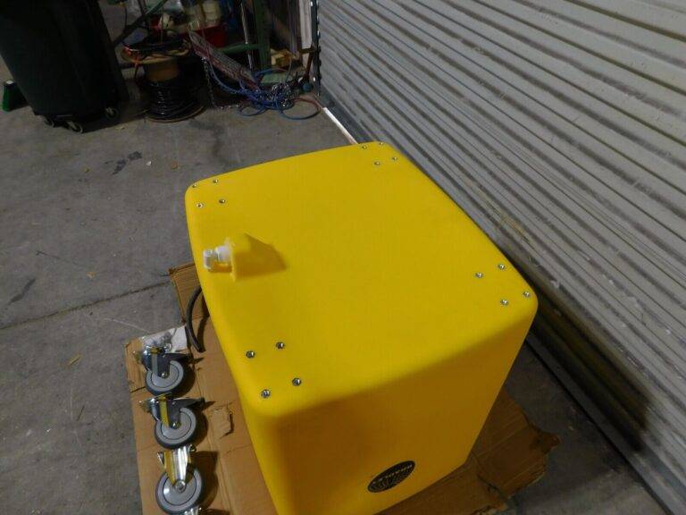 Bradley 56 Gallon Eye Wash Station Waste Cart S19-399