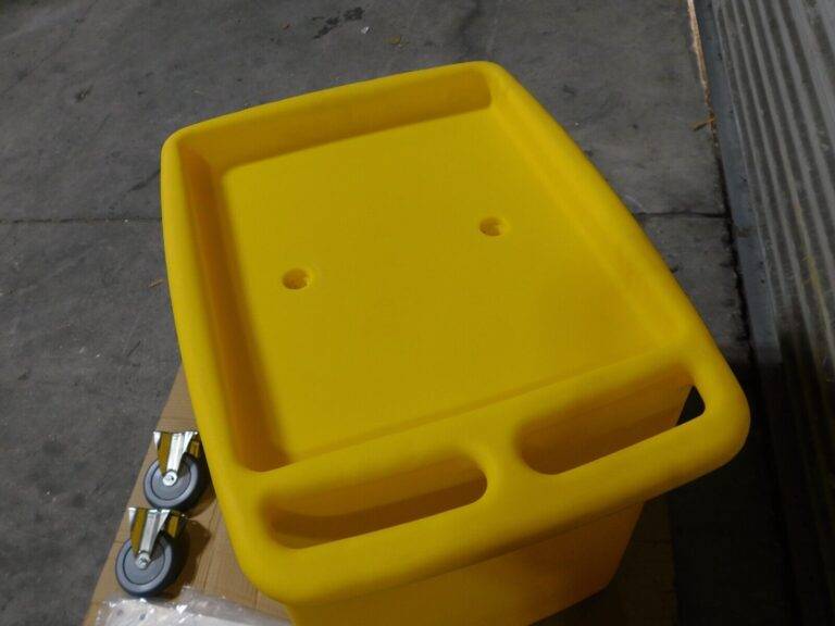 Bradley 56 Gallon Eye Wash Station Waste Cart S19-399