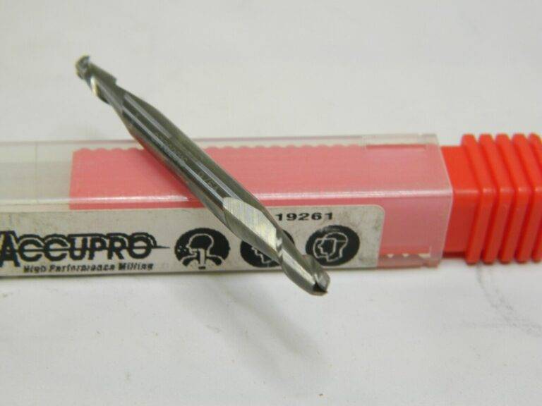 ACCUPRO SC Ball End Mill: 0.1406″ Dia, 0.3125″ LOC, 2 FL Qty 3 07762016