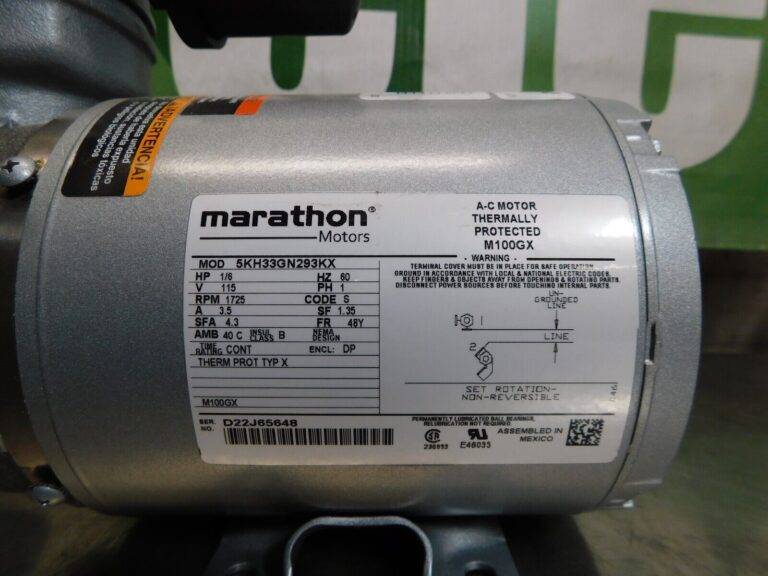 Gast Piston Vacuum Pump 1/6 hp 1.8 CFM 1VAF-10-M100X PARTS/REPAIR