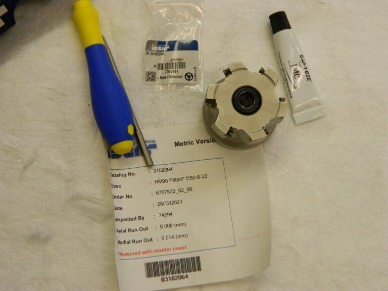 ISCAR 50mm Cut Diam Indexable Square-Shoulder Face Mill 3102064