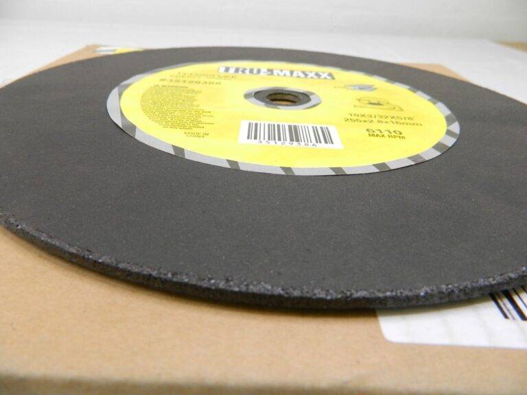TRU-MAXX AO Cutoff Wheel Type 1, 10″ Dia, 3/32″ Thick, 5/8″ Hole Qty 8 35129386