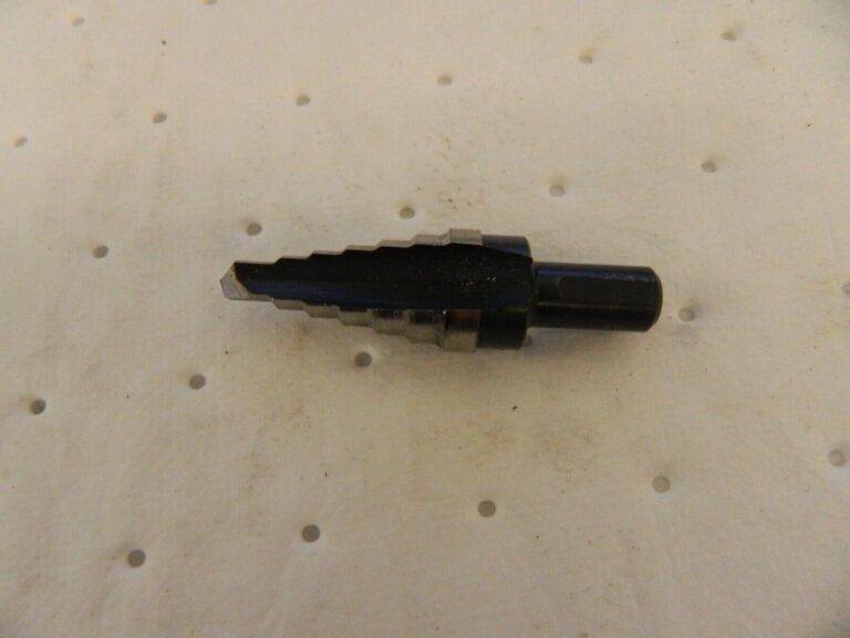 IRWIN Step Drill Bit: 6 to 18 mm Dia HSS 7 Hole Sizes 11103