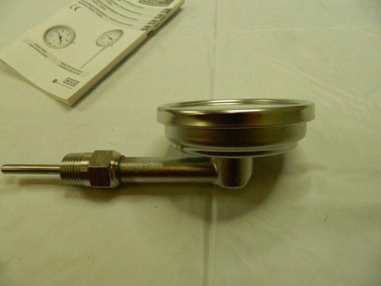 WIKA Bimetal Dial Thermometer: -40 to 120 ° F, 2-1/2″ Stem Length 31025A002G4