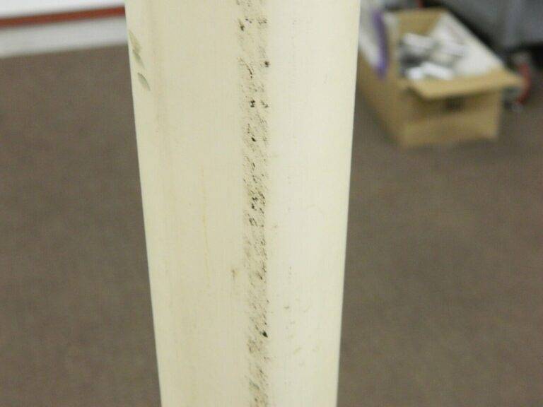 Plastic Rod: Nylon 6 & 6, 4' Long, 2″ Dia, Natural 5507614