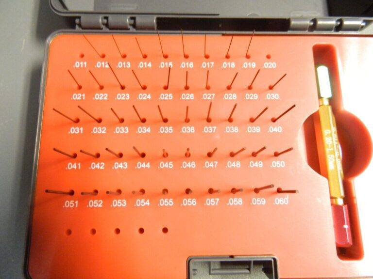 SPI Class ZZ Plug Gage Set: 0.011 to 0.06″ Range 22-170-5 INCOMPLETE