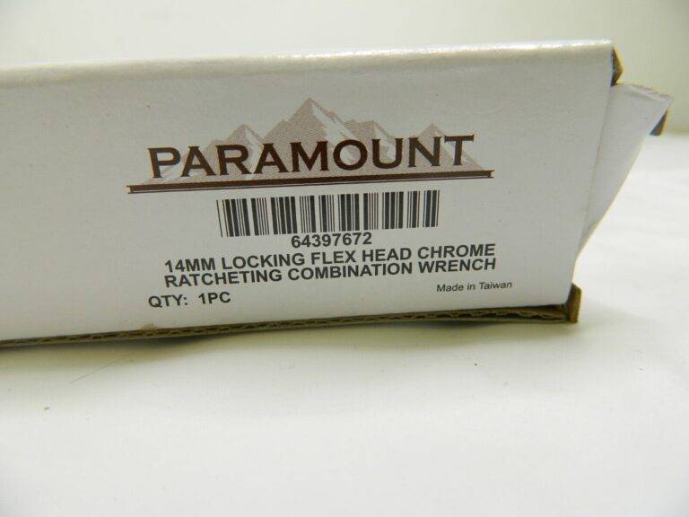 Paramount 3 Piece Chrome Ratchet Combo Wrench Set 9, 14, 18 mm PAR-BLF