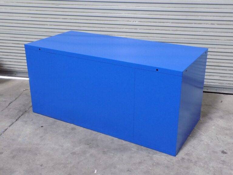 Vidmar Industrial 2-Door Storage Cabinet 60 x 27 x 27 LOCKED SHUT w/ NO KEYS