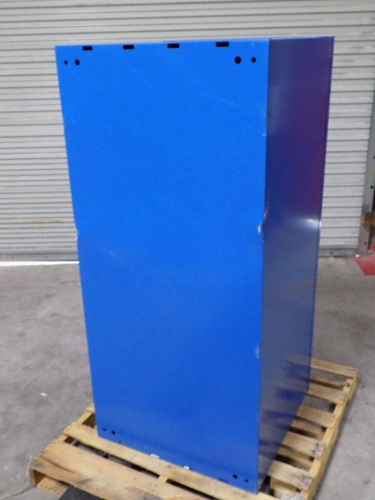 Vidmar Industrial 2-Door Storage Cabinet 60 x 27 x 27 LOCKED SHUT w/ NO KEYS