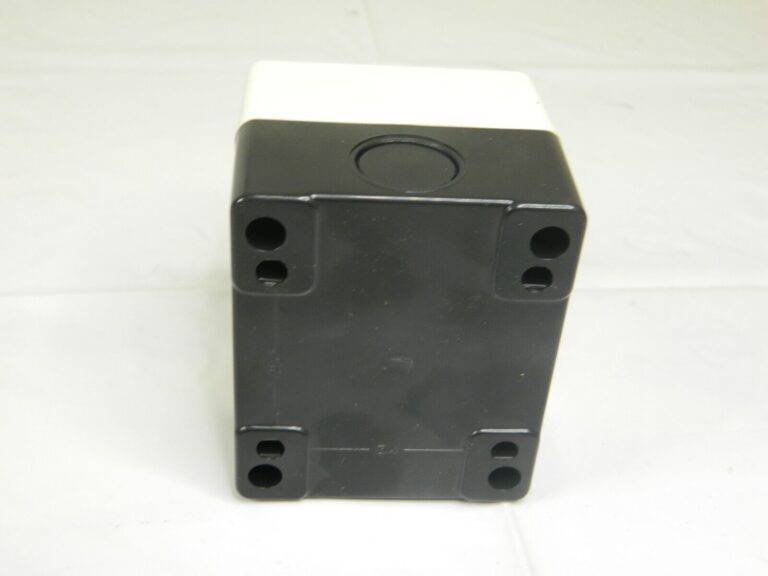 ACI Push-Button Control Station: Maintained, NO/NC, Emergency Stop 114889