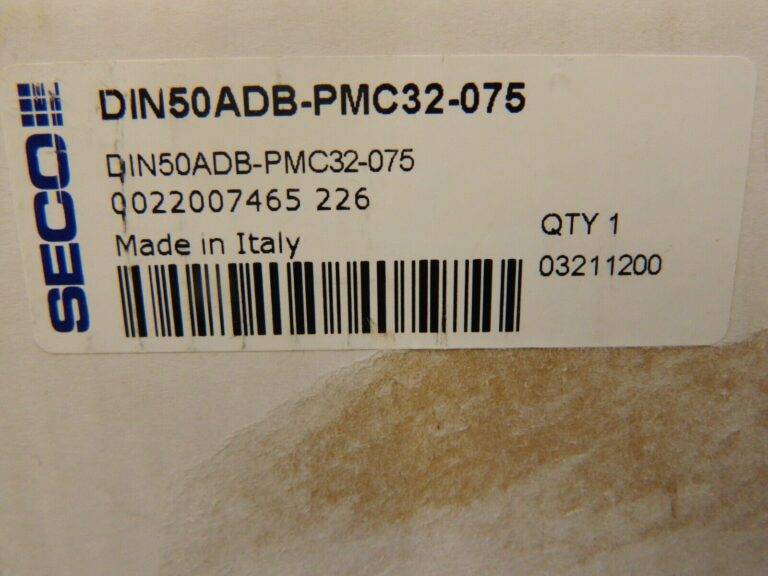SECO DIN50 Milling Chuck: 32 mm Hole Dia 03211200
