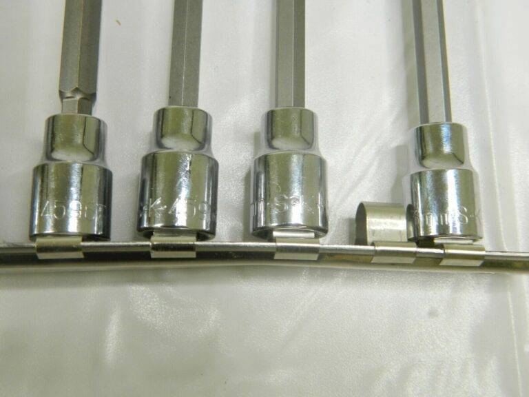 SK Hex Bit Socket Set: 3/8″ Drive, 7 Pc, 3 to 10 mm Hex 19748 INCOMPLETE