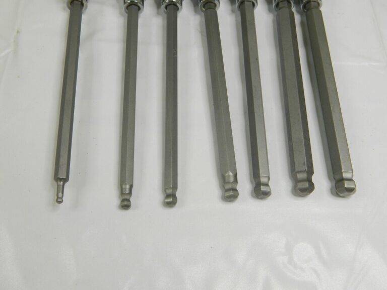 SK Hex Bit Socket Set: 3/8″ Drive, 7 Pc, 3 to 10 mm Hex 19748 INCOMPLETE