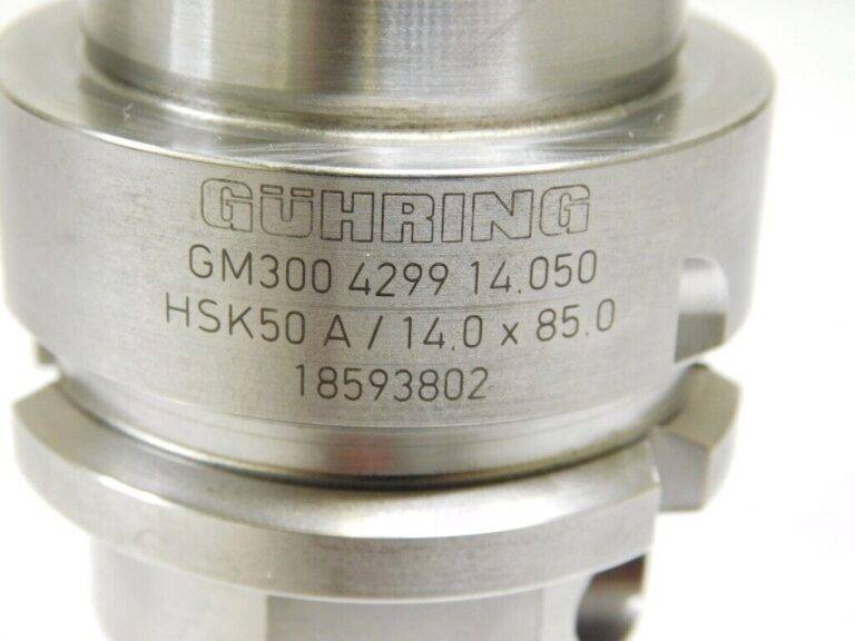 Guhring Hydraulic Tool Chuck HSK50A Taper Shank 14 mm Hole 9042990140500