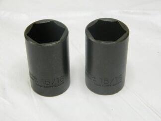 PROTO Impact Socket: 3/8″ Drive Size 15/16" 6-Point, 2-7/8″ OAL Qty 2 J7730HT