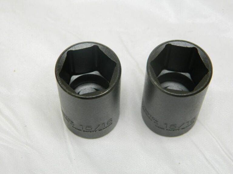PROTO Impact Socket: 3/8″ Drive Size 15/16" 6-Point, 2-7/8″ OAL Qty 2 J7730HT