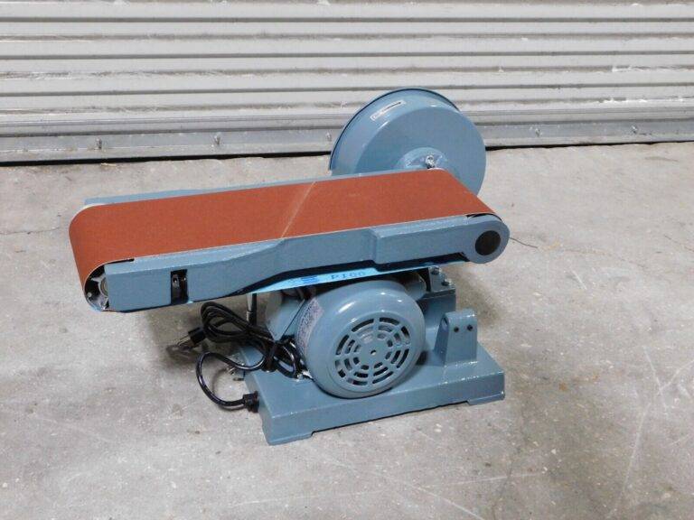 Enco Combo Sanding Machine 48" L x 6" W Belt 9" Diam AS-609 DAMAGE