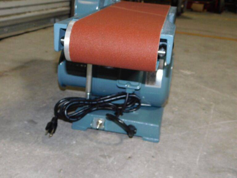 Enco Combo Sanding Machine 48" L x 6" W Belt 9" Diam AS-609 DAMAGE