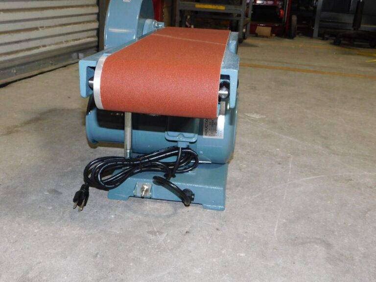 Enco Combo Sanding Machine 48" L x 6" W Belt 9" Diam AS-609 DAMAGE