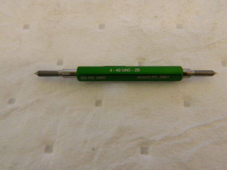 GF GAGE Plug Thread Gage: #4-40 Thread Double End, Go & No Go W0112402BS