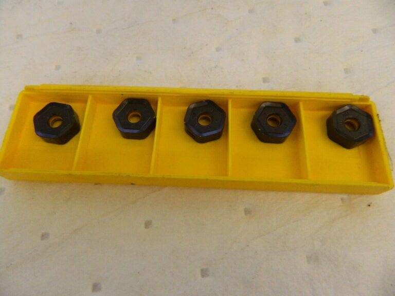 KENNAMETAL Milling Inserts qty 5: HNPJ0905ANSNHD, KCK15, Solid Carbide 3763185