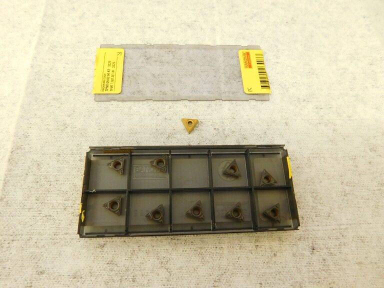 SANDVIK Turning InsertTPMT1.81.51-KF 3225, Solid Carbide qty.10 6868376