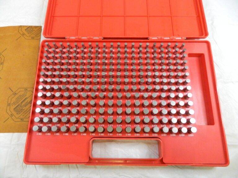 Class ZZ Plug Gage Set: 0.251 to 0.5″ Range, 250 Pc 616-81210