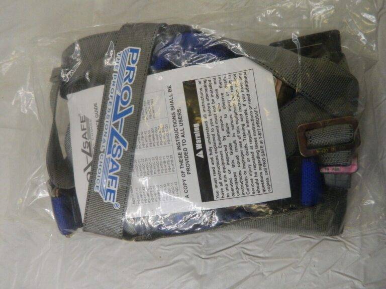 PRO-SAFE Fall Protection Harnesses: 350 Lb X-Large, Polyester PS-HPT-21