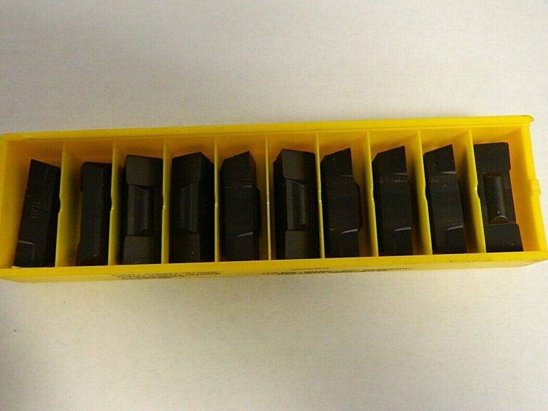 Kennametal 1005G B Grade KCK20 10.05mm CW Carbide Grooving Insert QTY 10 3324725