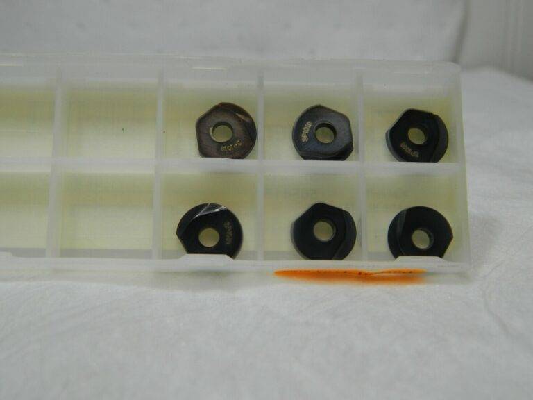 Kennametal Stellram Carbide Milling Inserts RG.500S 031491 SP1019 Qty 6 5654153