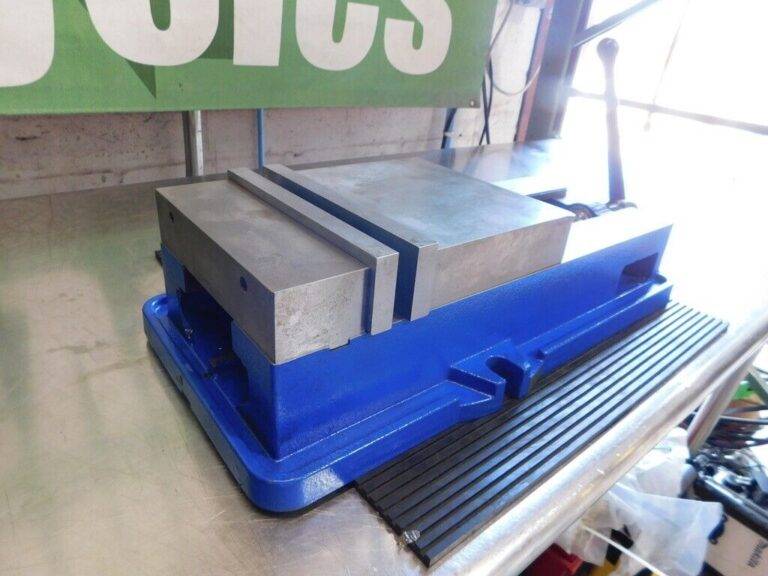 VALUE COLLECTION Machine Vise: 8″ Jaw Width 8″ Jaw Opening Horizontal 428-7280