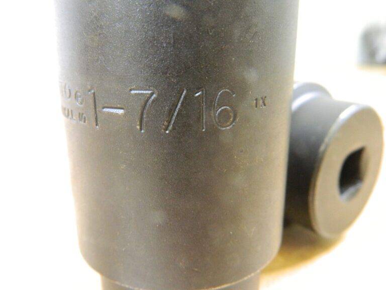 PROTO Impact Socket: 1/2″ Drive 6-Point, 3-1/2″ OAL Size 1-7/16" Qty 2 J7346H