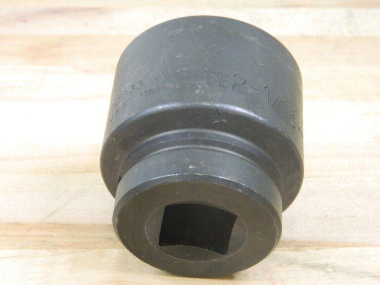 PROTO Impact Socket: 1″ Drive 6-Point, 3-3/32″ OAL Size 2-1/16" J10033