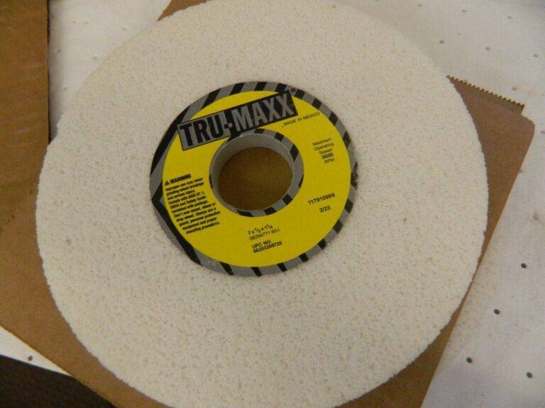 TRU-MAXX Surface Grinding Wheels 3pk 7″ Dia 60 Grit, I Hardness 66253269725